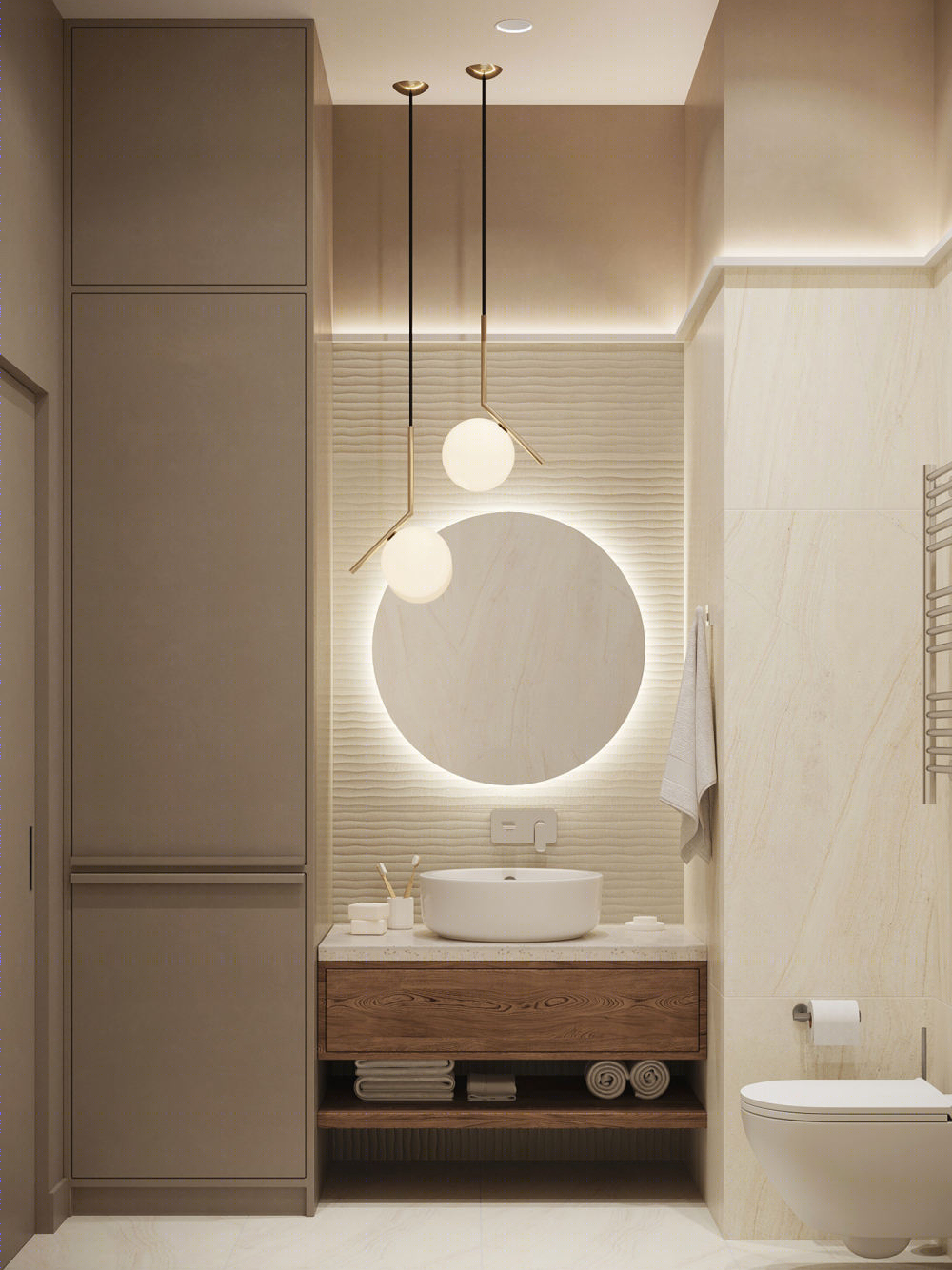 莫斯科现代公寓设计丨俄罗斯莫斯科丨MARINA OSTAPENKO,ANNA SAMSONOVA-18