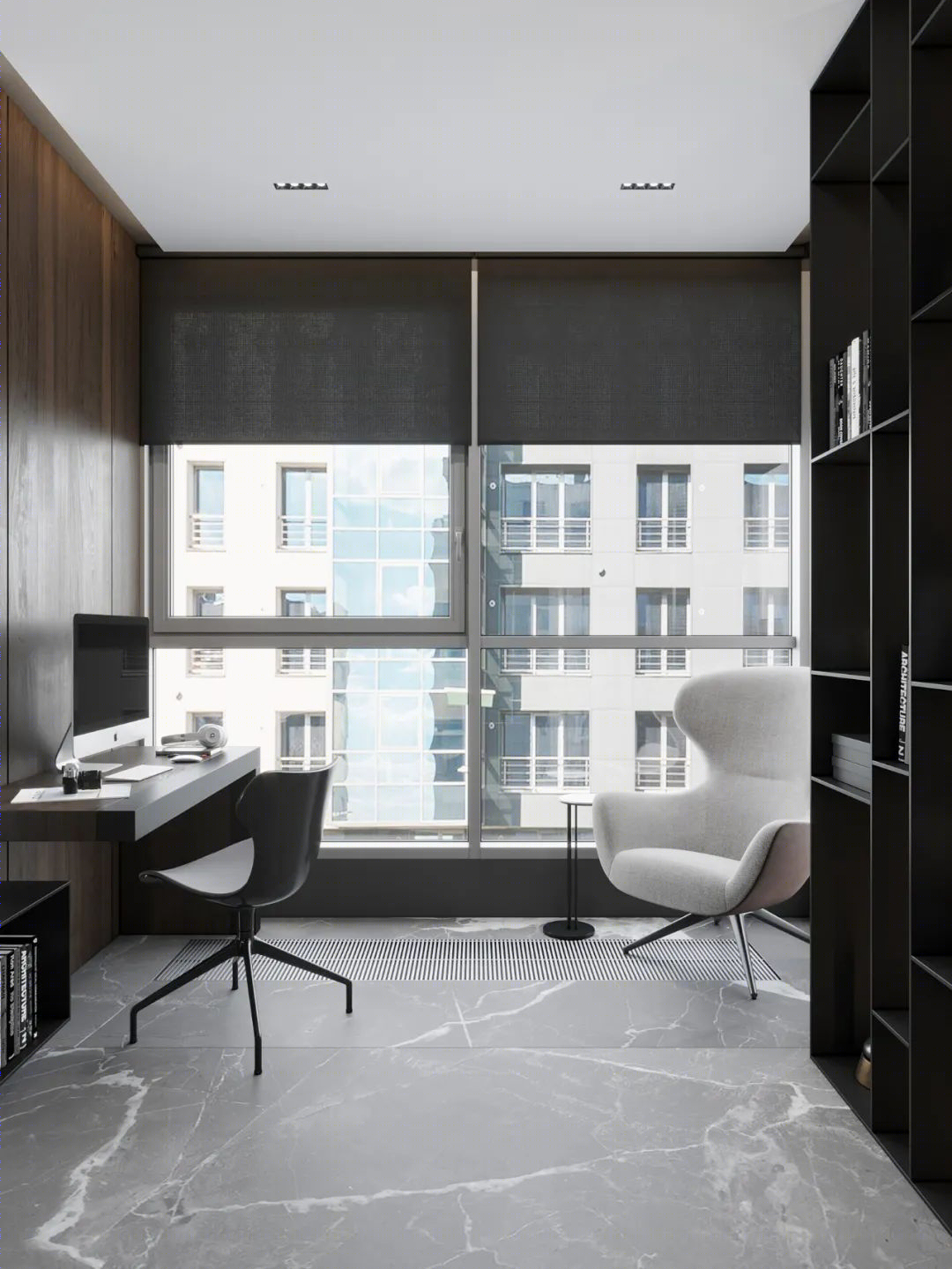 DE&DE 新作 | 95m²简约私宅，大理石与原木的和谐-67