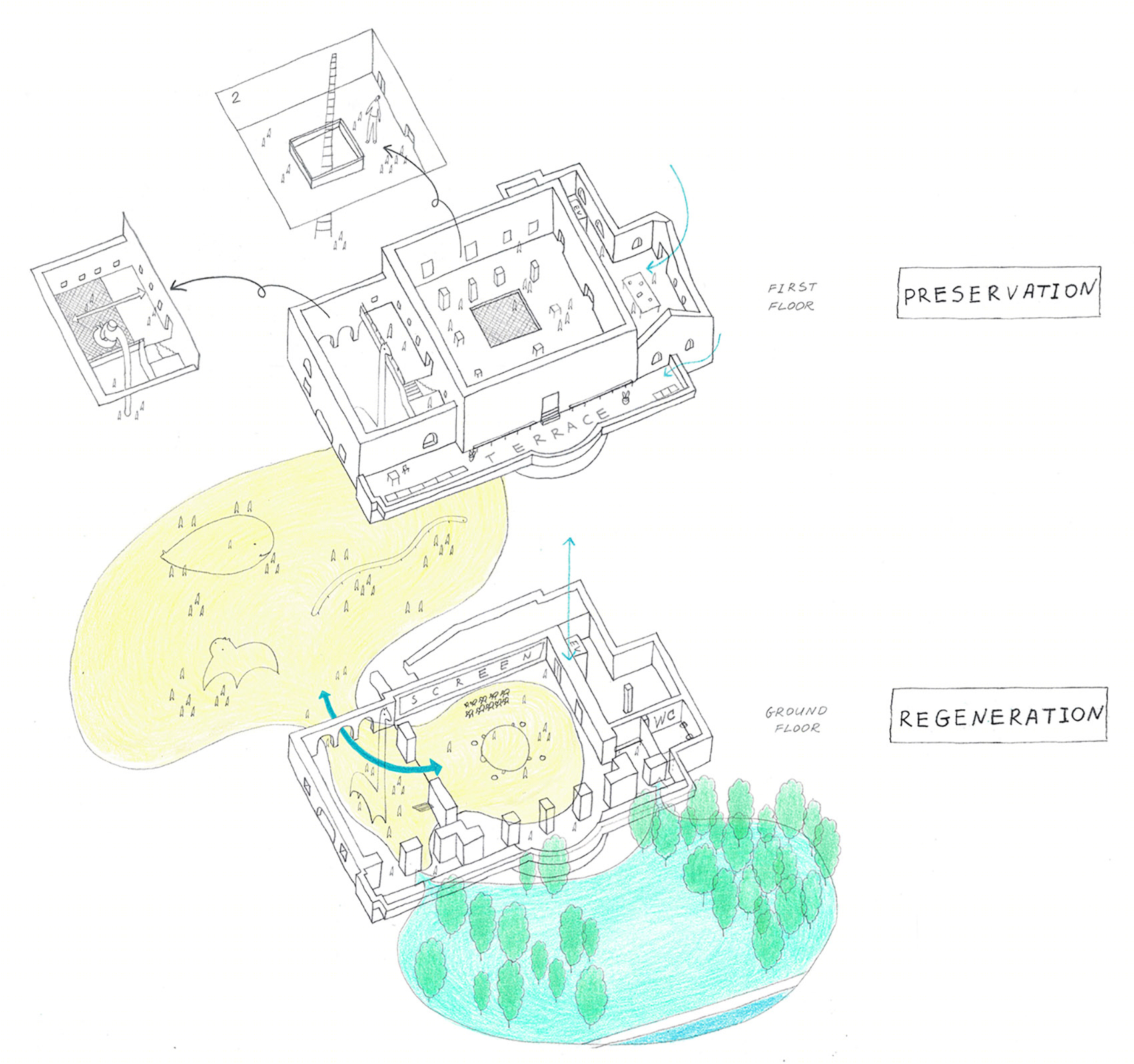 威尼斯双年展俄罗斯馆改造丨法国尼斯丨KASA _ Kovaleva and Sato Architects-15