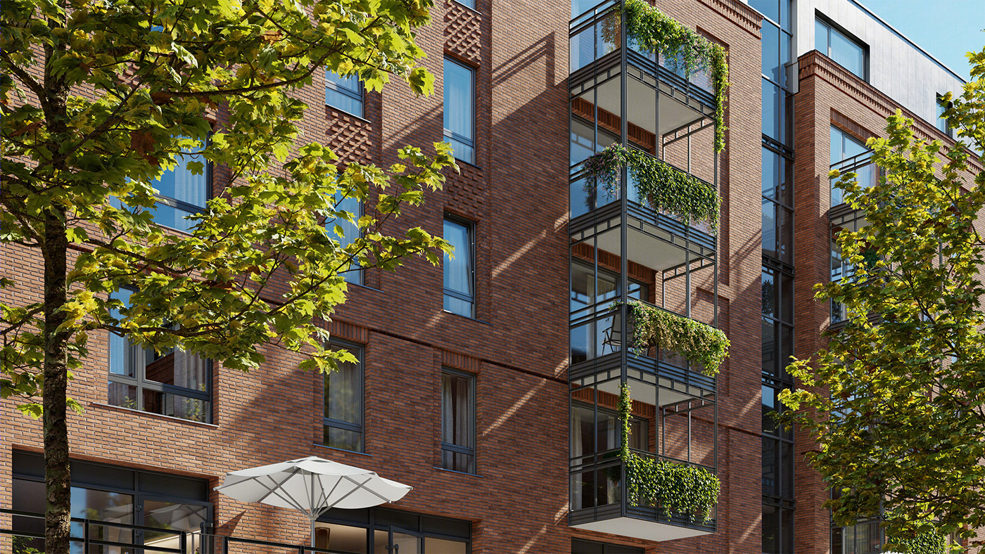 Scala Apartments 现代简约风设计丨@artur.tamiola@el.design.3d-6