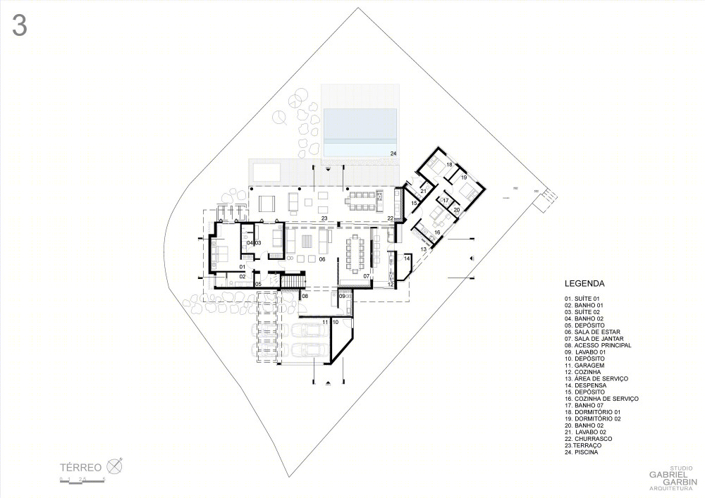 住宅设计典范 | Gabriel Garbin Arquitetura 的 01 Studio-49