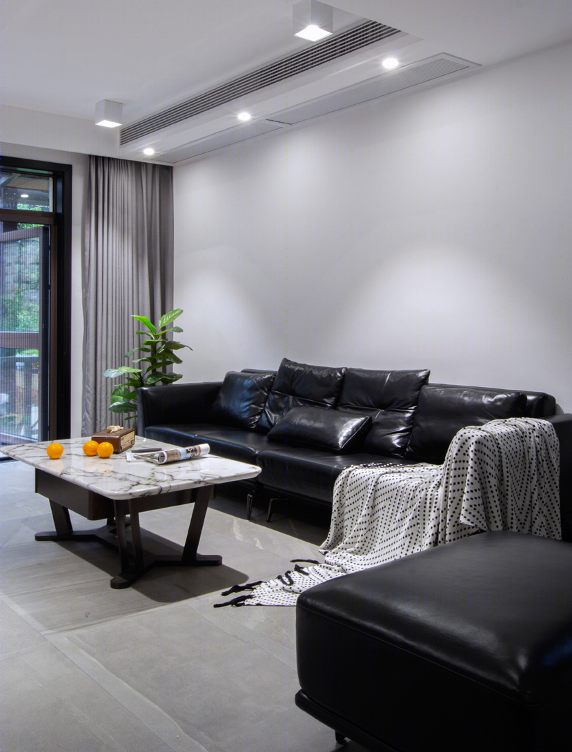 现代极简风——富春红郡叠排（180方）-9