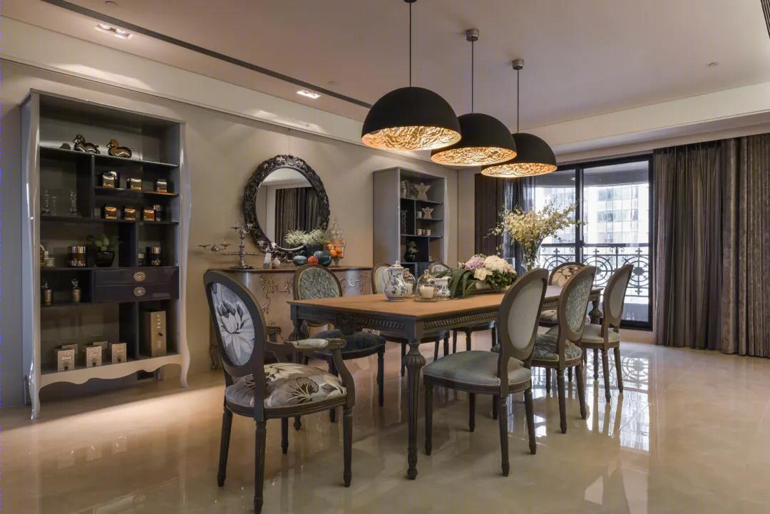 如文艺复兴般瑰丽风雅，湛蓝唯美 330 m2 豪宅设计 | 彩韵设计-8