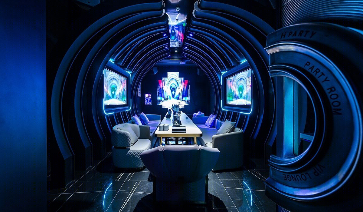 长沙 HI PARTY KTV 阳光 100 店丨中国长沙丨深圳黑卡娱乐设计事务所-12