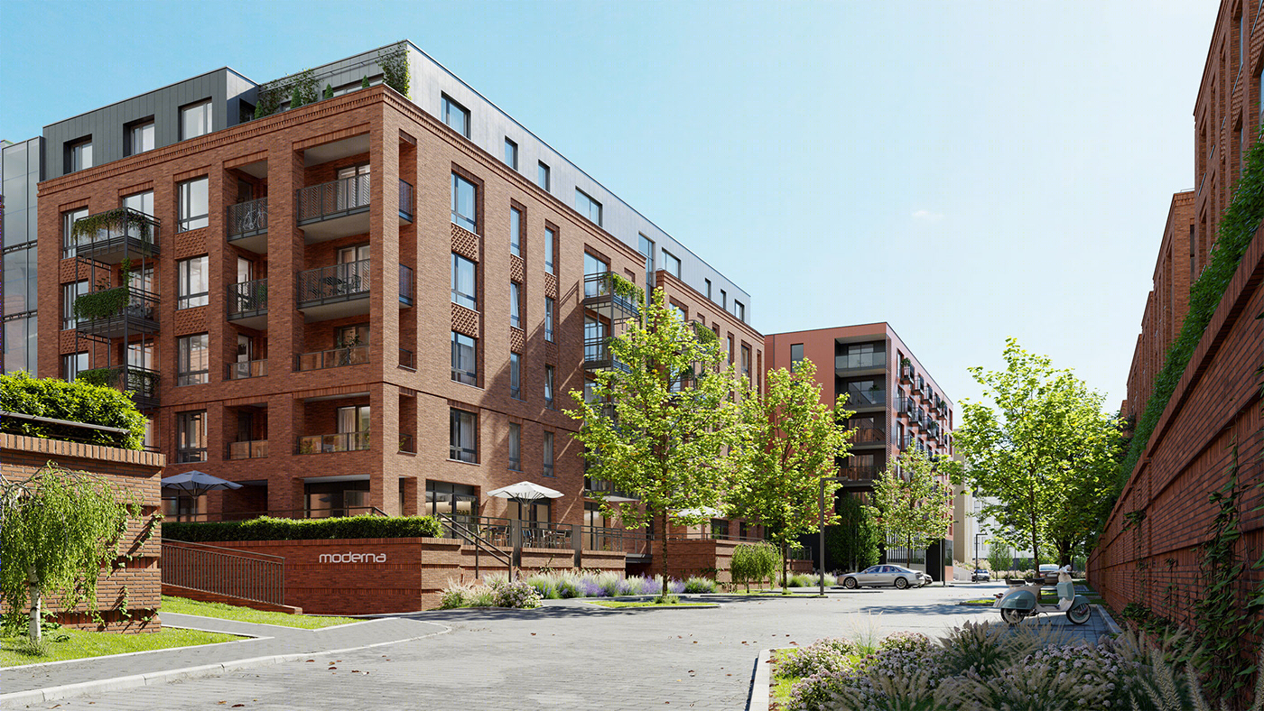 Scala Apartments 现代简约风设计丨@artur.tamiola@el.design.3d-7