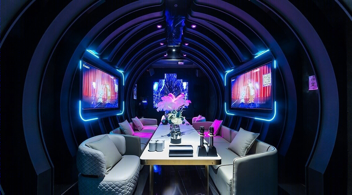 长沙 HI PARTY KTV 阳光 100 店丨中国长沙丨深圳黑卡娱乐设计事务所-13