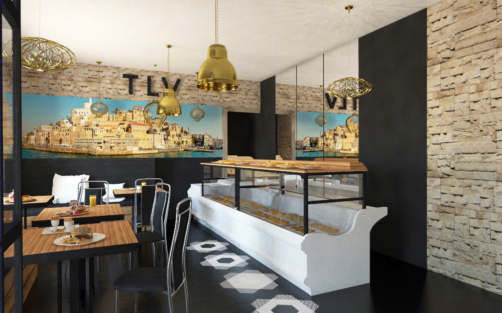 2018 年未实现的现代犹太餐厅设计-4