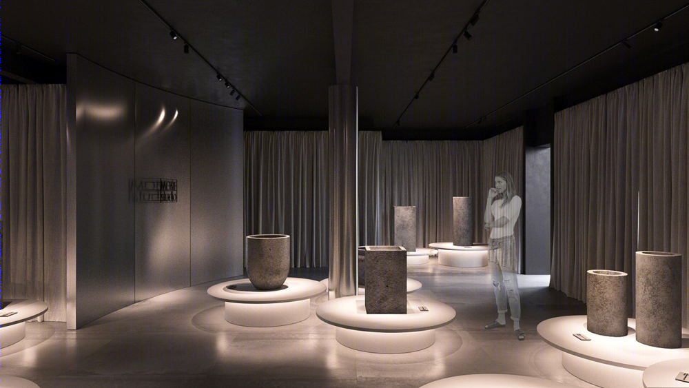 MONE STUDIO SHOWROOM · 城市现代展示空间设计丨Serhii Hotvianskyi-0