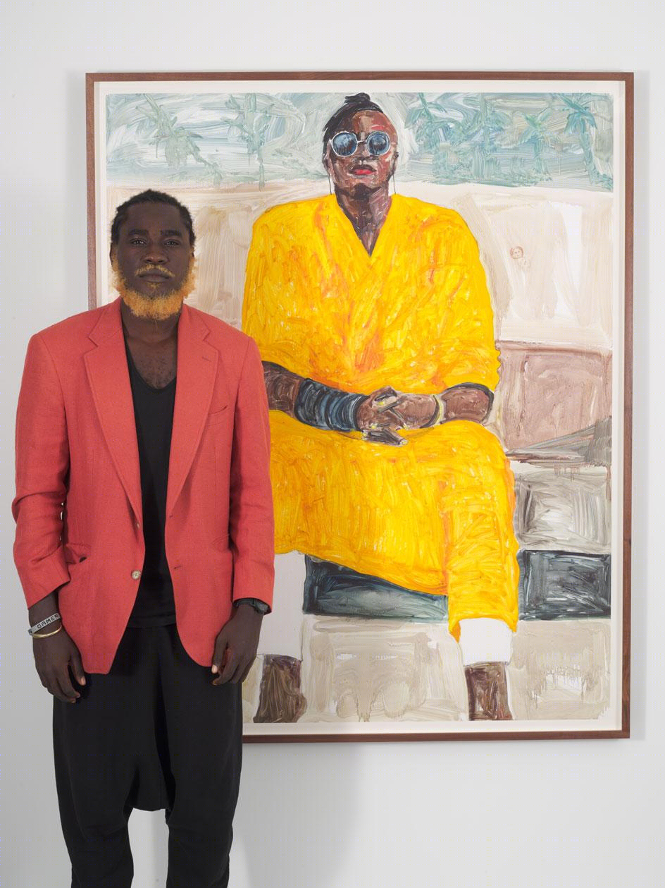 " Ghanaian 艺术家 Serge Attukwei Clottey 的"超越皮肤"艺术展"-5