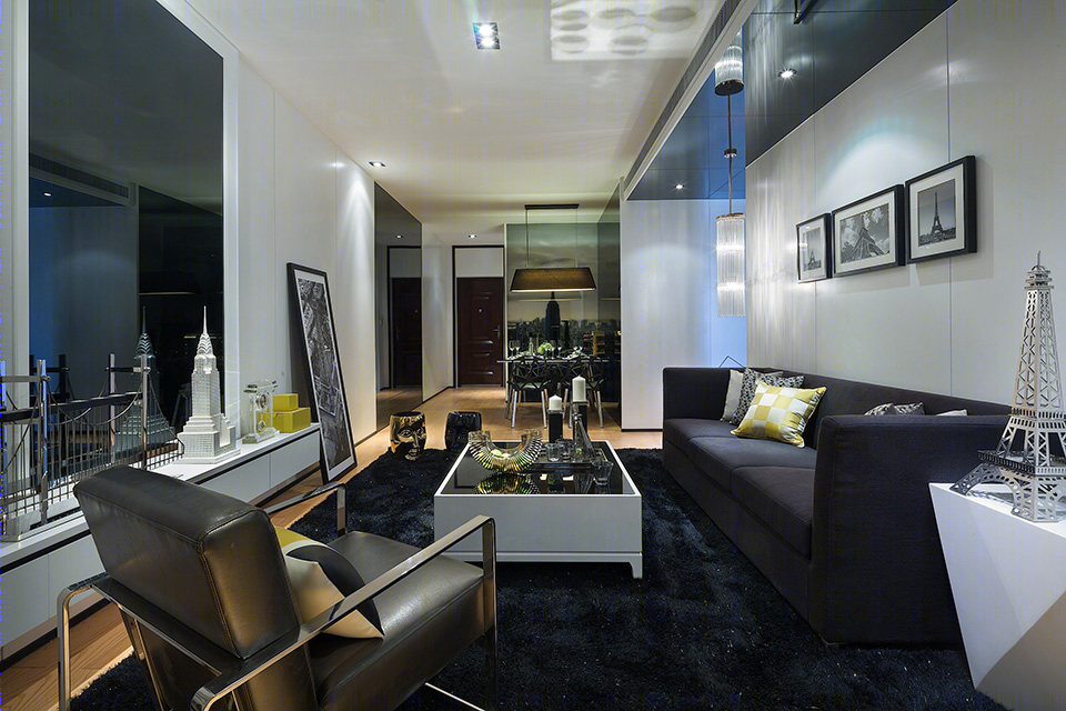 路劲东城现代简约样板间-7