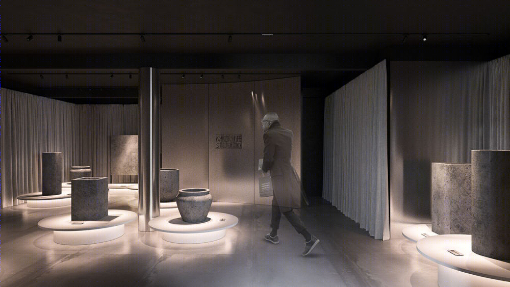 MONE STUDIO SHOWROOM · 城市现代展示空间设计丨Serhii Hotvianskyi-3