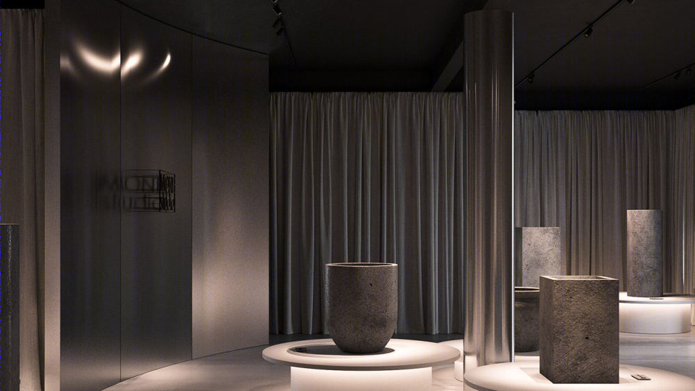 MONE STUDIO SHOWROOM · 城市现代展示空间设计丨Serhii Hotvianskyi-4