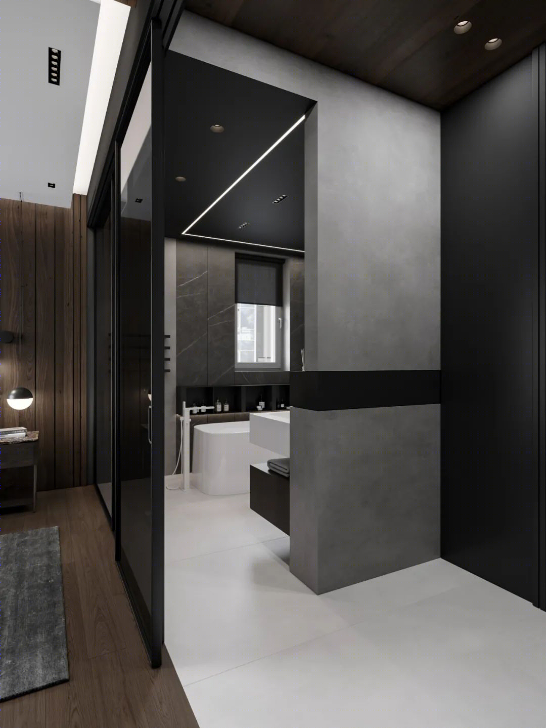 DE&DE 新作 | 95m²简约私宅，大理石与原木的和谐-75