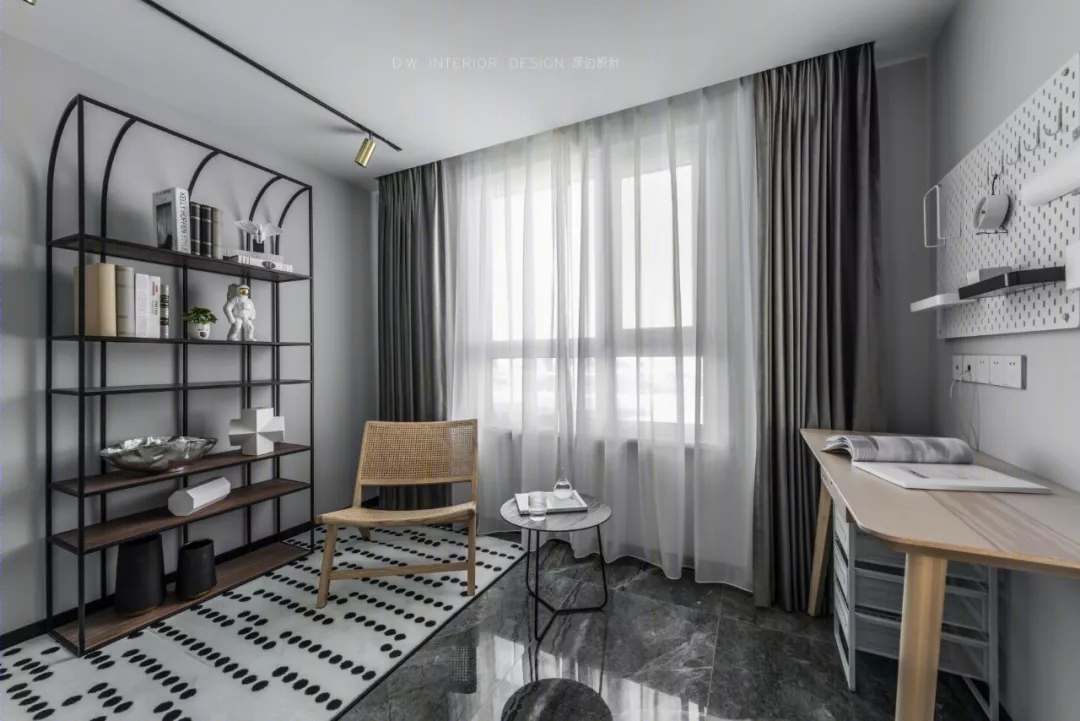 【深白新作】爆改90后小两口婚房，拆一面墙多出30平米！-17