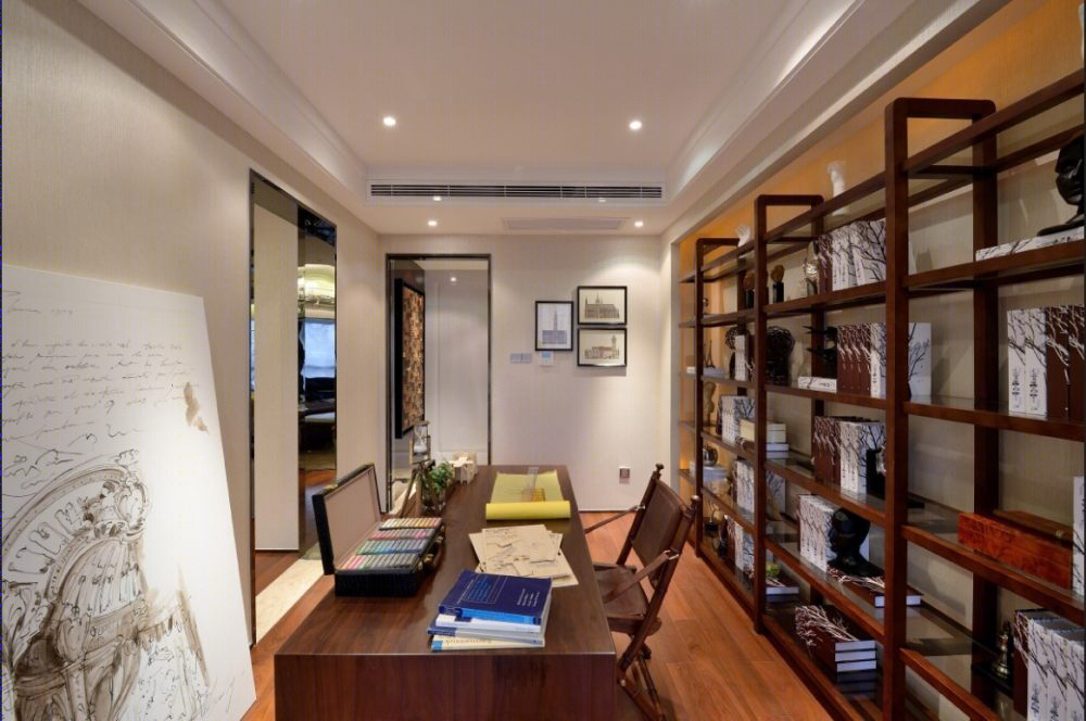 上海牧笛现代风格样板间惊艳亮相-12