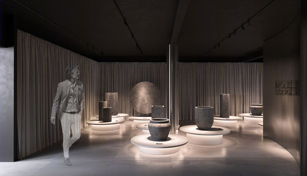 MONE STUDIO SHOWROOM · 城市现代展示空间设计丨Serhii Hotvianskyi-8