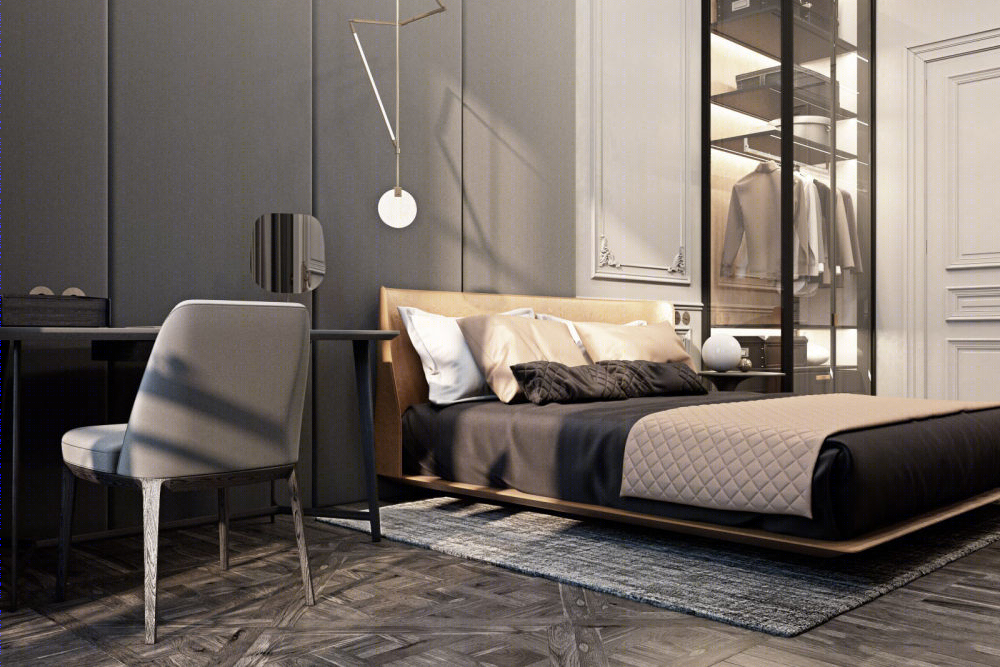 俯瞰卢浮宫·巴黎典雅私宅-25