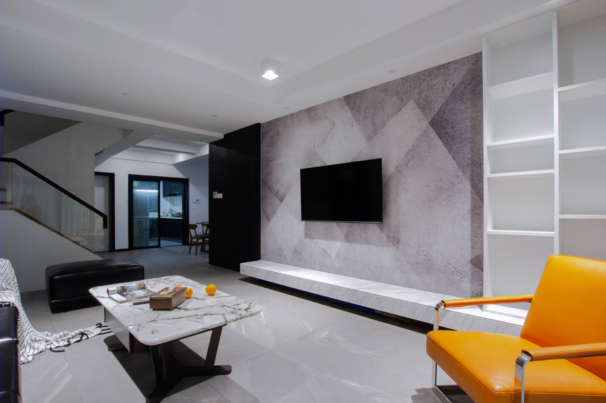 现代极简风——富春红郡叠排（180方）-14