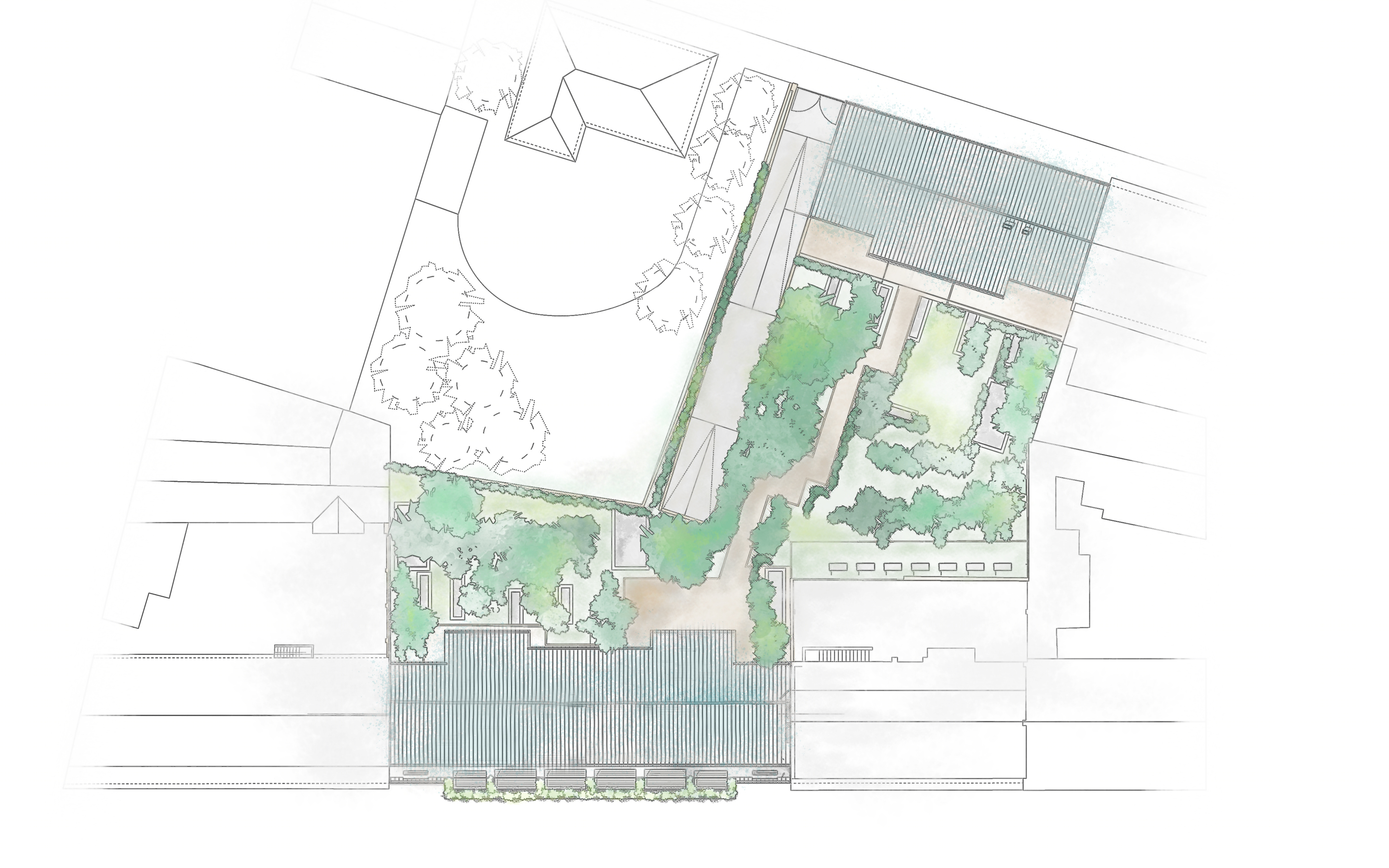 米兰北部 Ghisolfa 区绿色公寓建筑-8