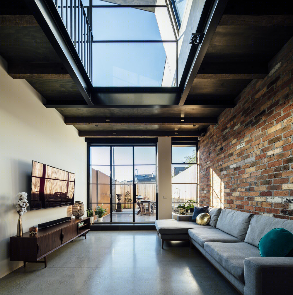 菲茨罗伊狭小空间家庭住宅丨澳大利亚墨尔本-11