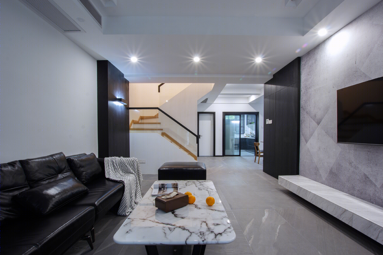 现代极简风——富春红郡叠排（180方）-15