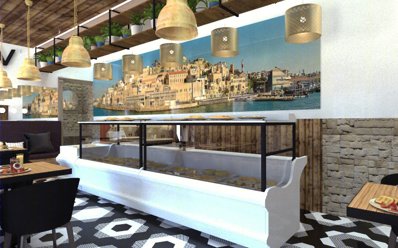 2018 年未实现的现代犹太餐厅设计-12