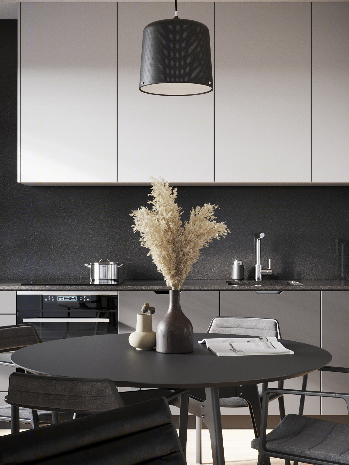 Scala Apartments 现代简约风设计丨@artur.tamiola@el.design.3d-10