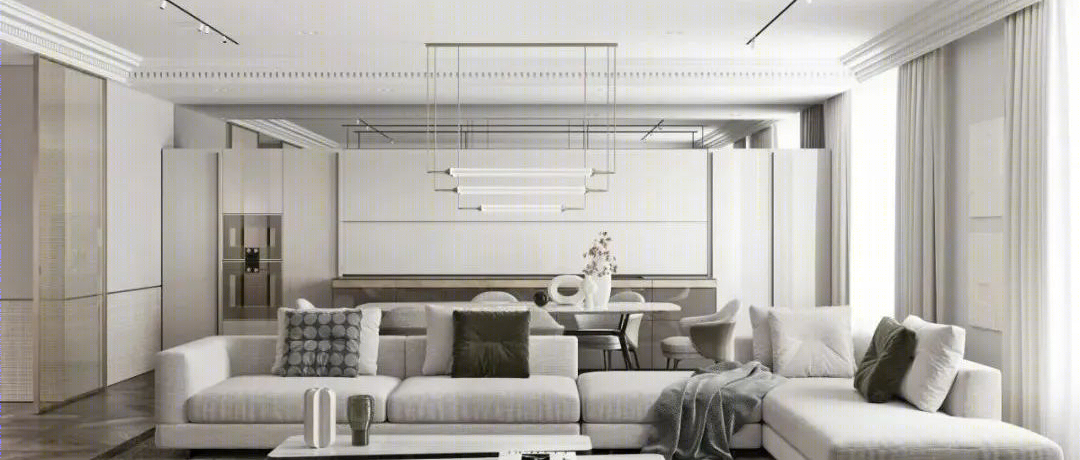 DE&DE 新作 | 95m²简约私宅，大理石与原木的和谐-85