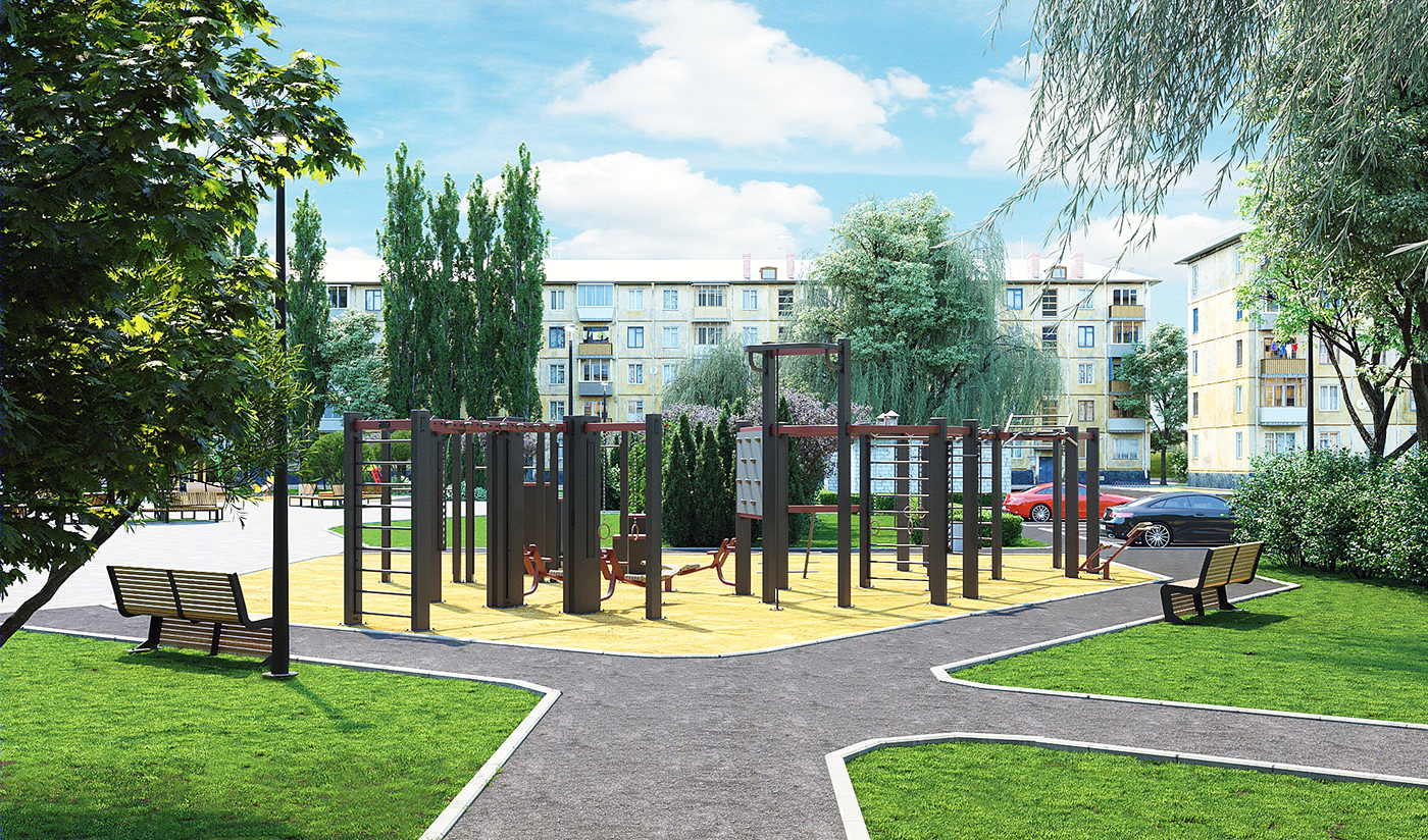 Trudovaya street, Chelyabinsk-4
