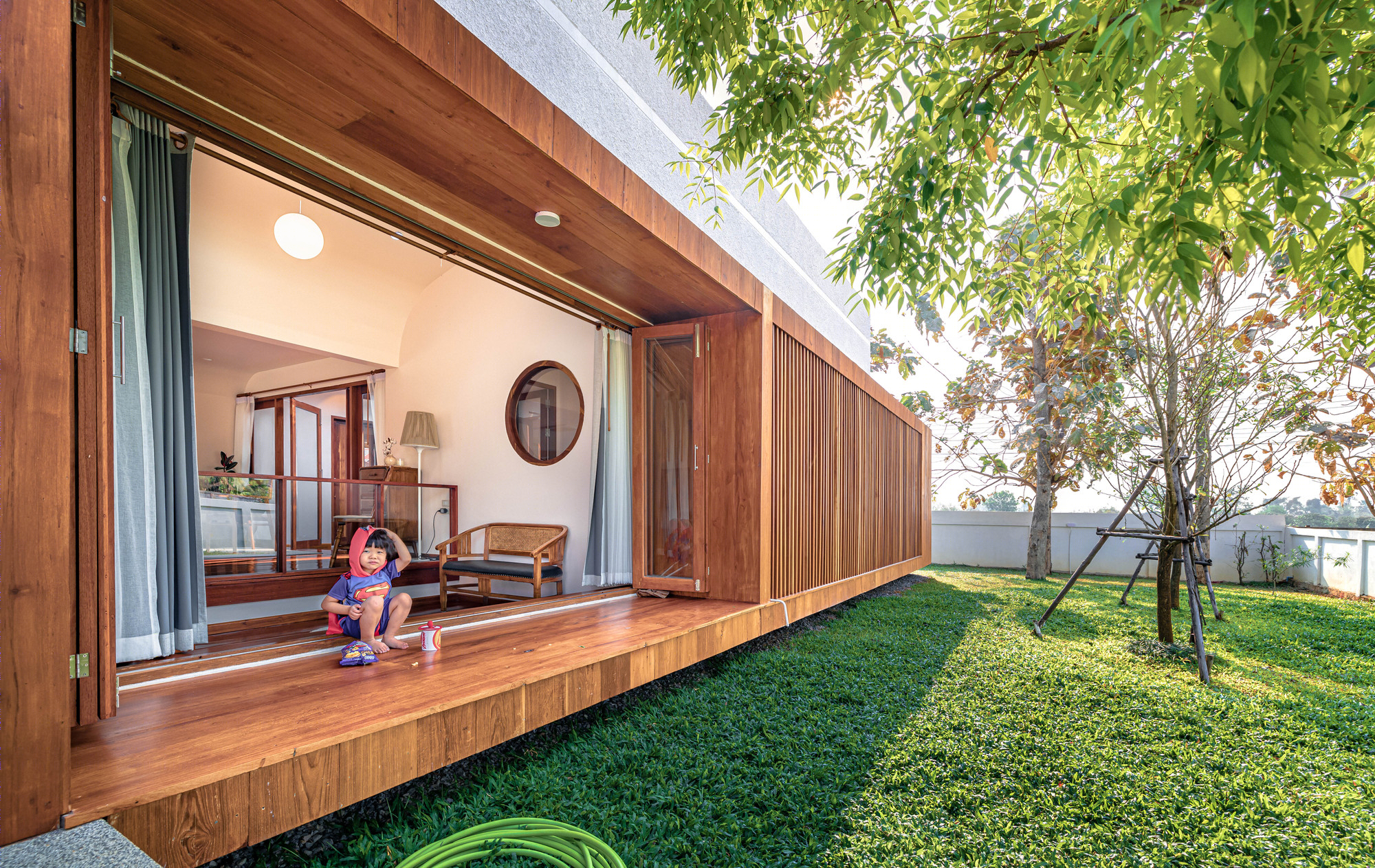 泰国 Jaipan House | 融入自然的私密别墅设计-9