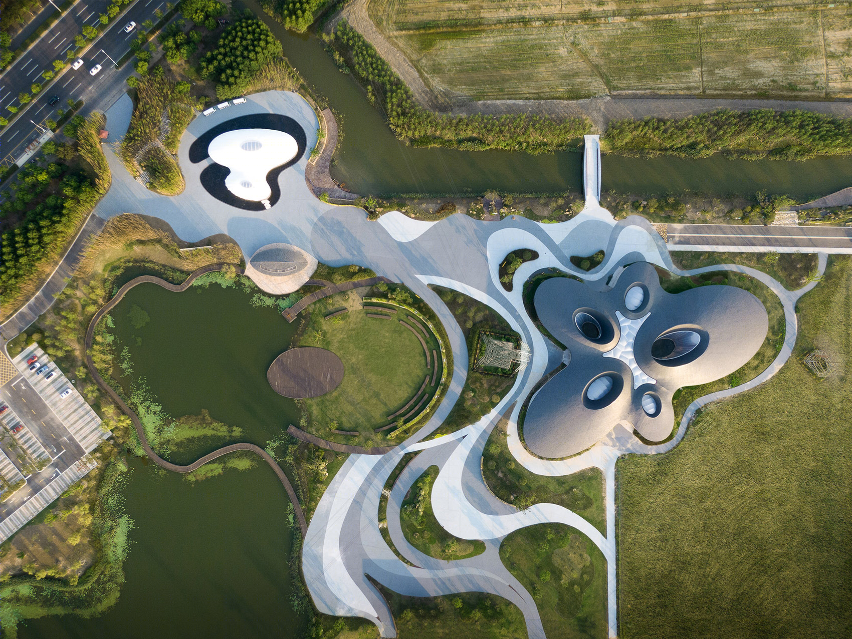 南通都市农业公园一期游客服务建筑/都市和乡野体验的过渡-7