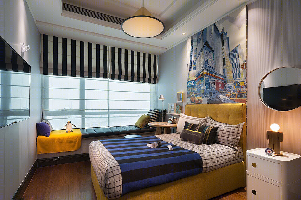 富力运河 10 号样板间 | 现代简约与传统元素的完美融合-7