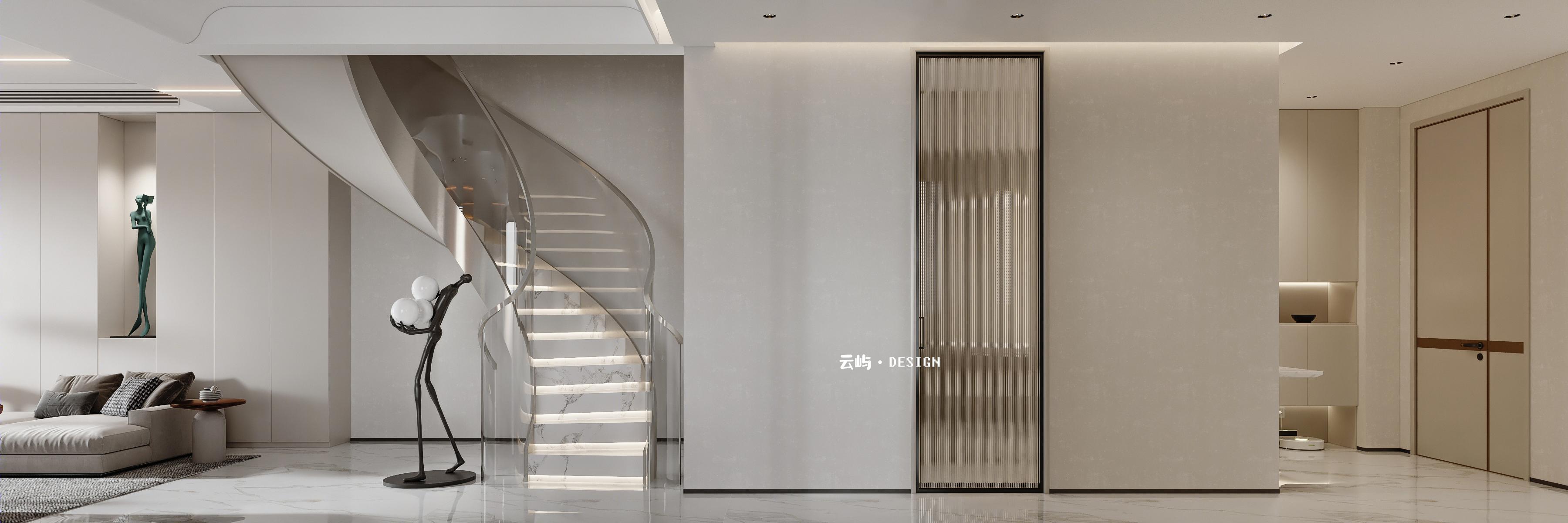 现代简约别墅，VR 技术的完美应用-4