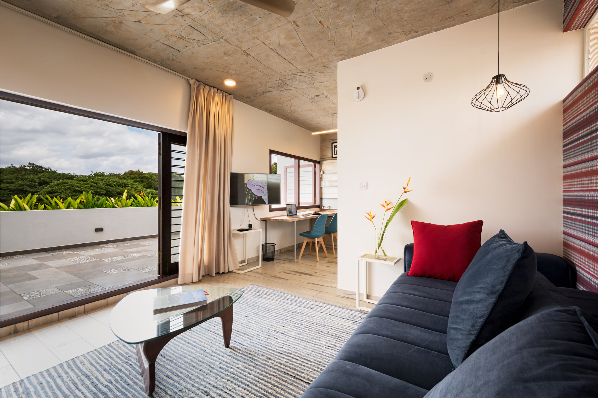 印度小城中的现代别墅改造-24