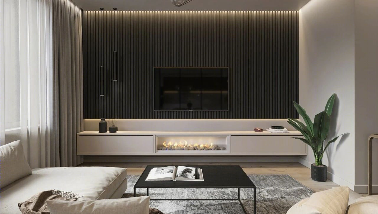 85㎡现代简约公寓设计丨LESH Studio-25