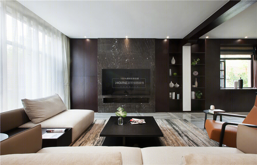 昆明龙湾一号简约别墅设计，演绎现代轻奢美学-1