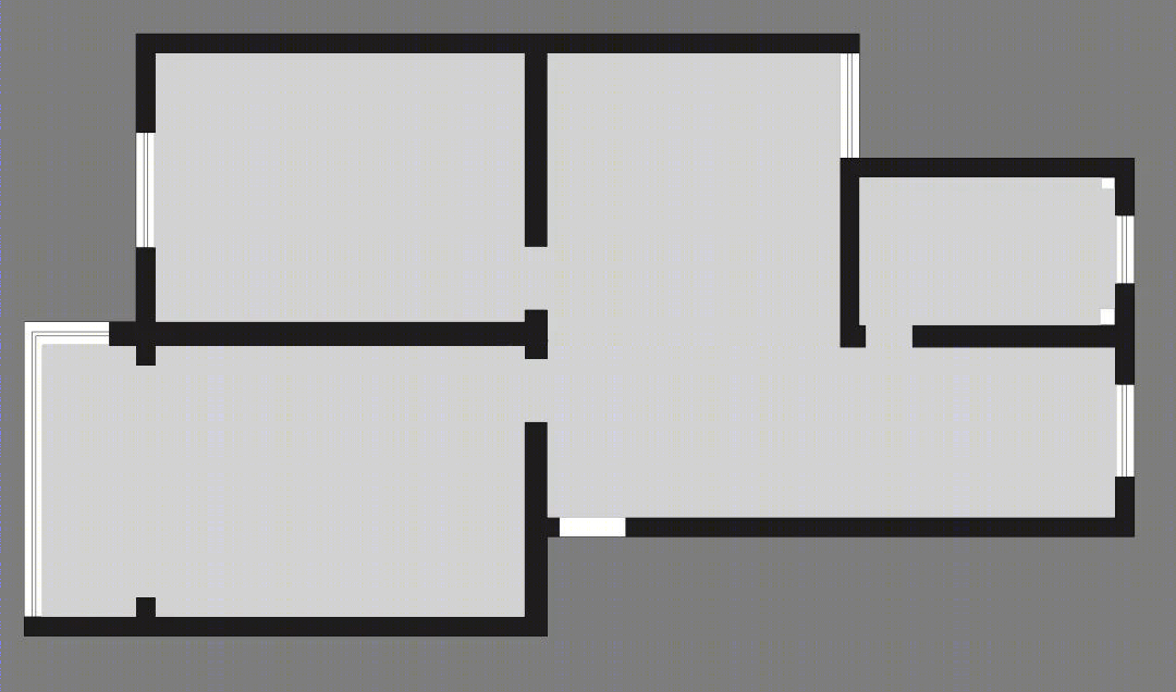 72㎡小户型婚房翻新记丨中国上海丨设计师 Soda 超-4
