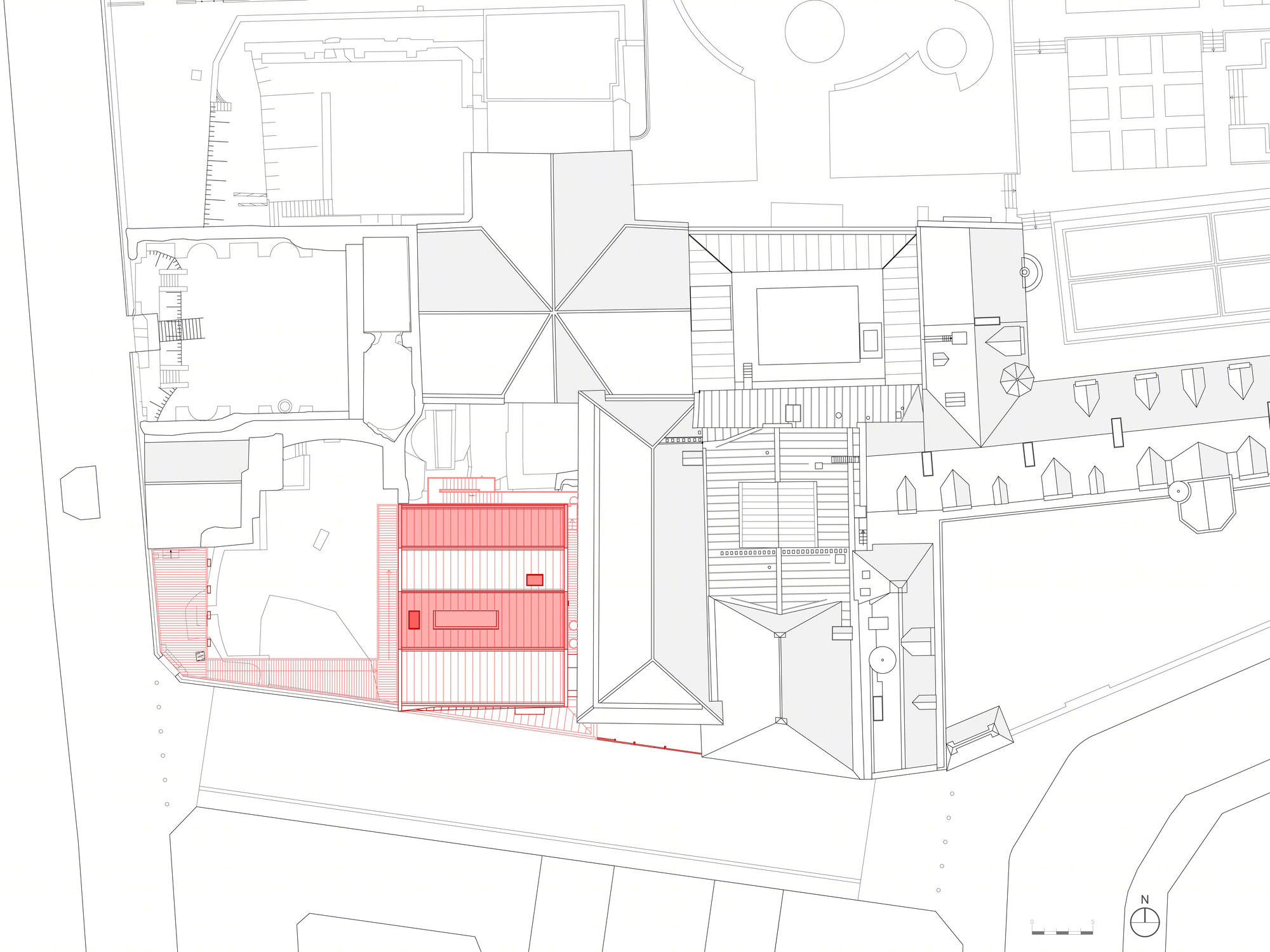 巴黎 Cluny 博物馆新访客中心 | 时空交融的历史建筑更新-19