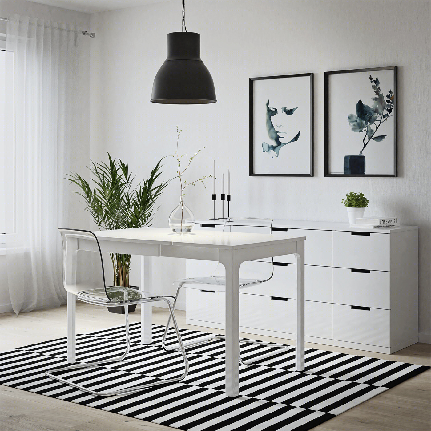 Anastasiya Gushchina丨公寓丨Various interior visualisations-5