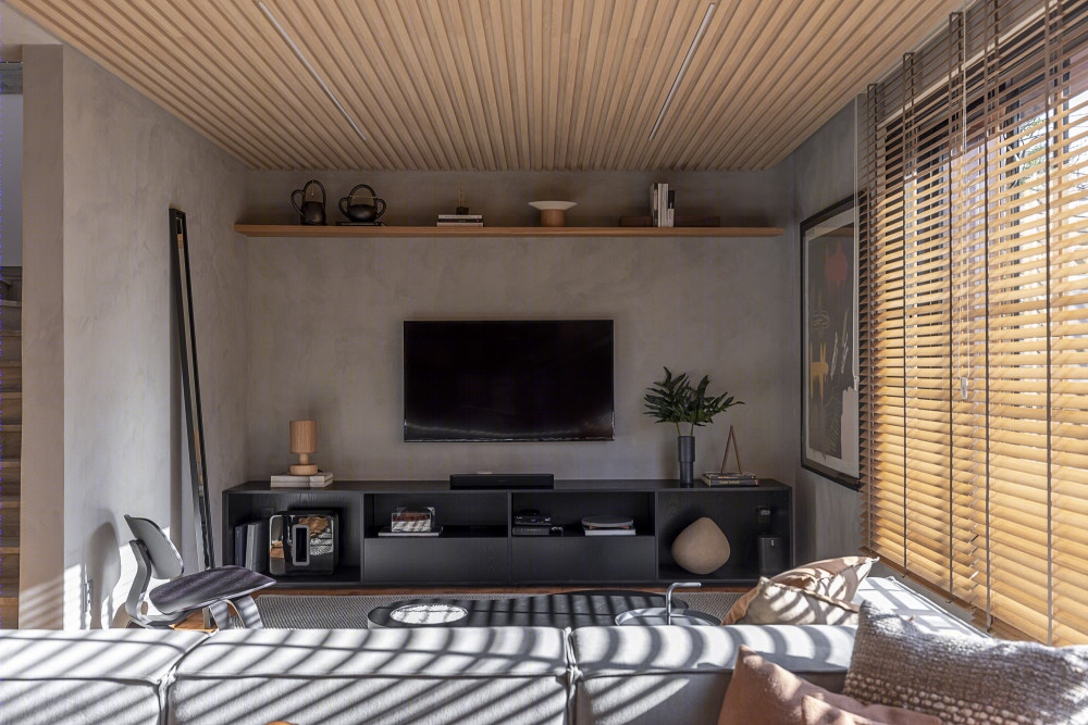 巴西简约风格 LAC 公寓，自然木质打造舒适空间-17