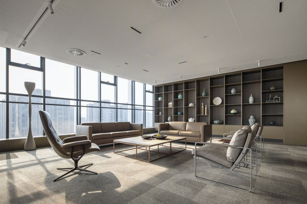 普汇中金办公室丨中国西安丨HONG Designworks-41