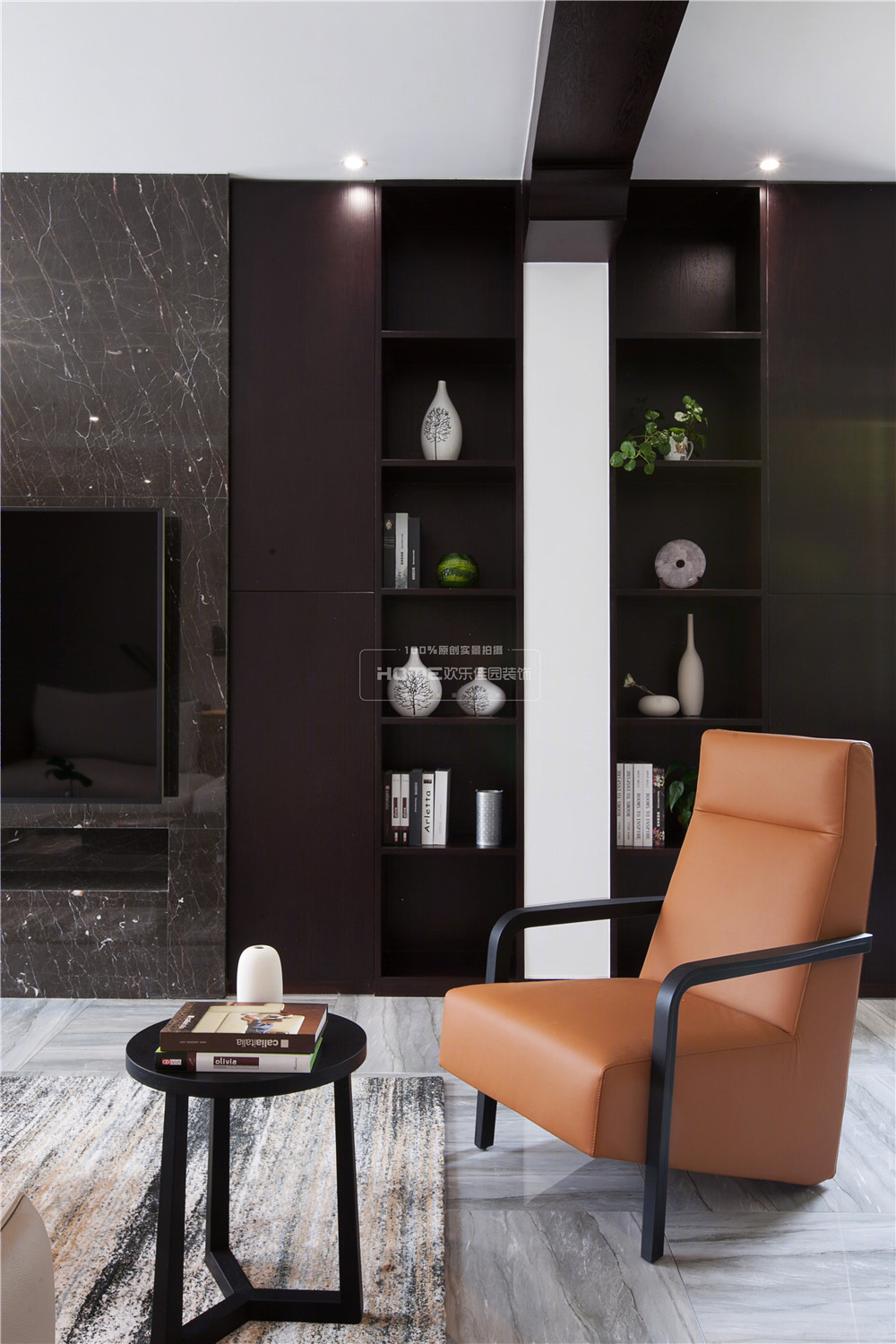 昆明龙湾一号简约别墅设计，演绎现代轻奢美学-3