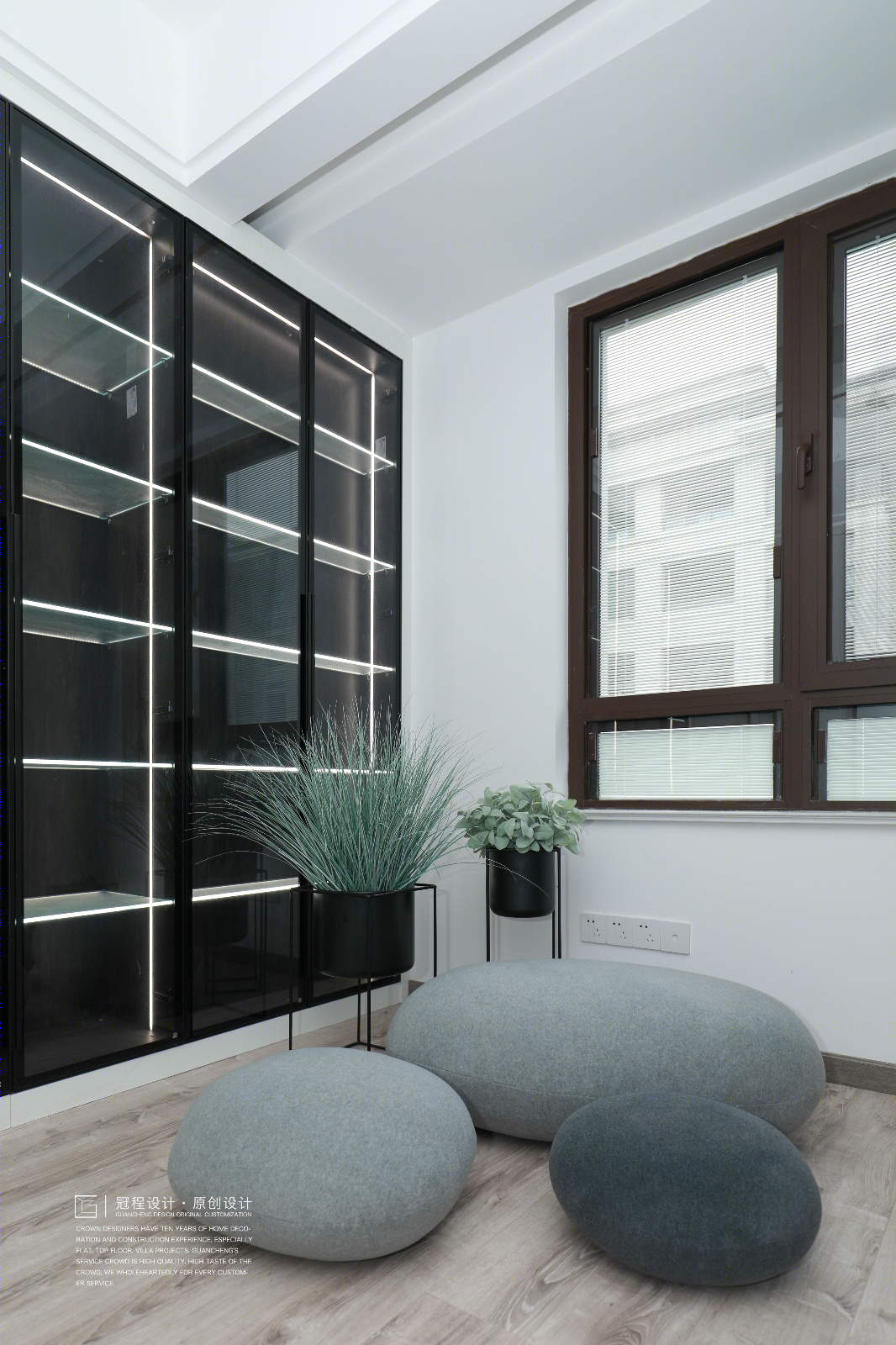 冠程设计|| 书禹 | 紧凑户型逆袭，功能与美观兼具的室内改造-35