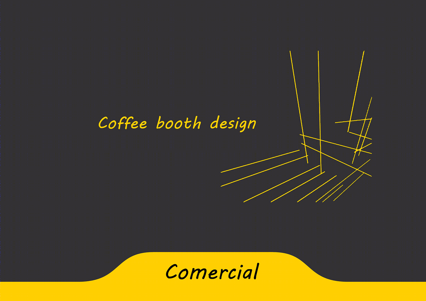 Anastasiya Gushchina丨咖啡店丨Coffee booth design-0