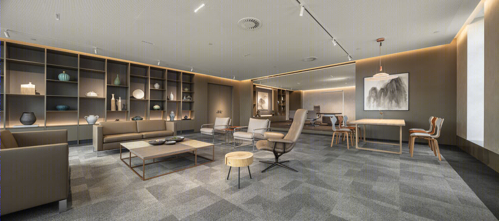 普汇中金办公室丨中国西安丨HONG Designworks-42