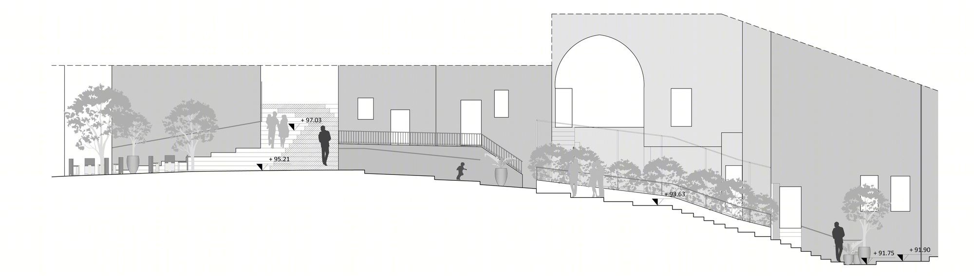 黎巴嫩 Tripoli 社区楼梯重建项目·融入本土元素的公共空间打造-17