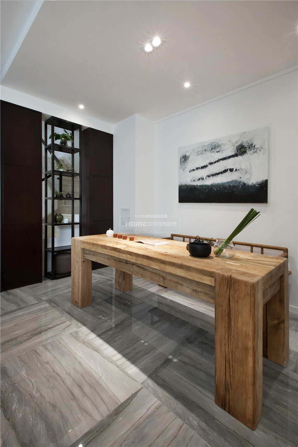 昆明龙湾一号简约别墅设计，演绎现代轻奢美学-6