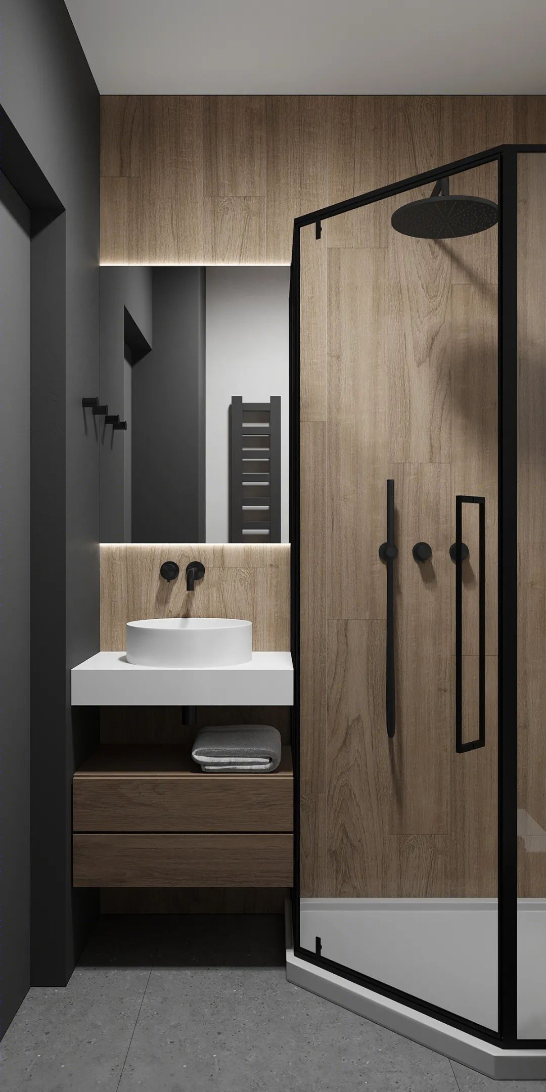灰调空间家居设计丨Tomkin design-49