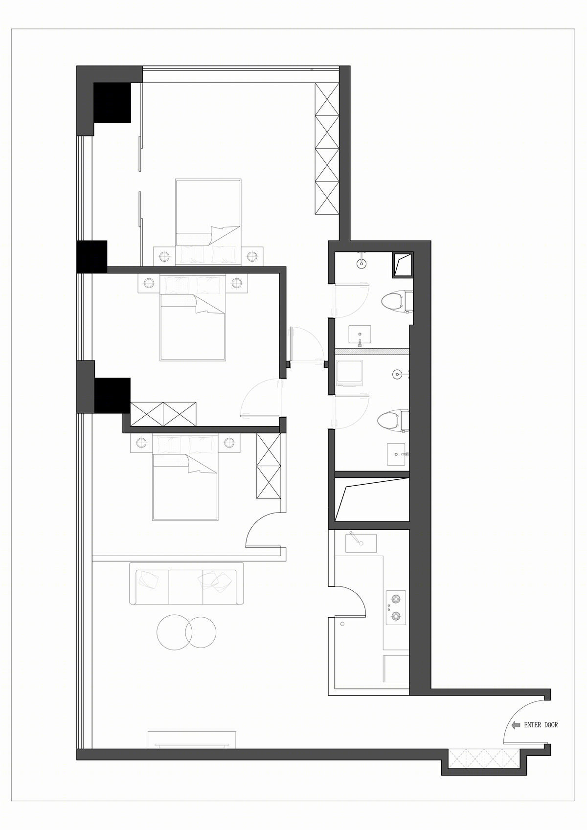 简约温馨之家丨大观建筑-22