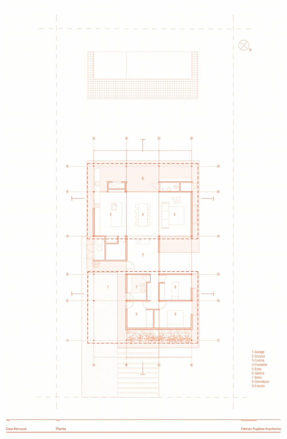 阿根廷 Monopoli 住宅丨Fabrizio Pugliese-43